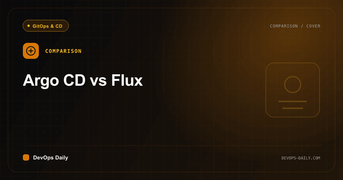 Argo CD vs Flux