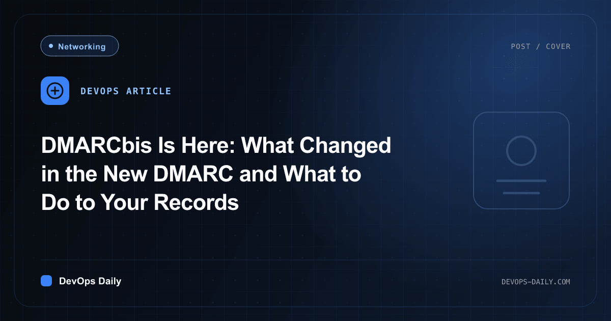 DMARCbis Is Here: What Changed in the New DMARC and What to Do to Your Records